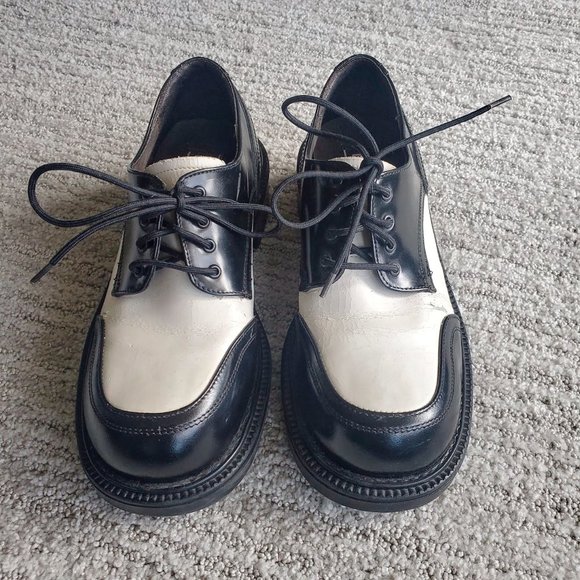 Bed Stu Black and White Oxfords main image 15